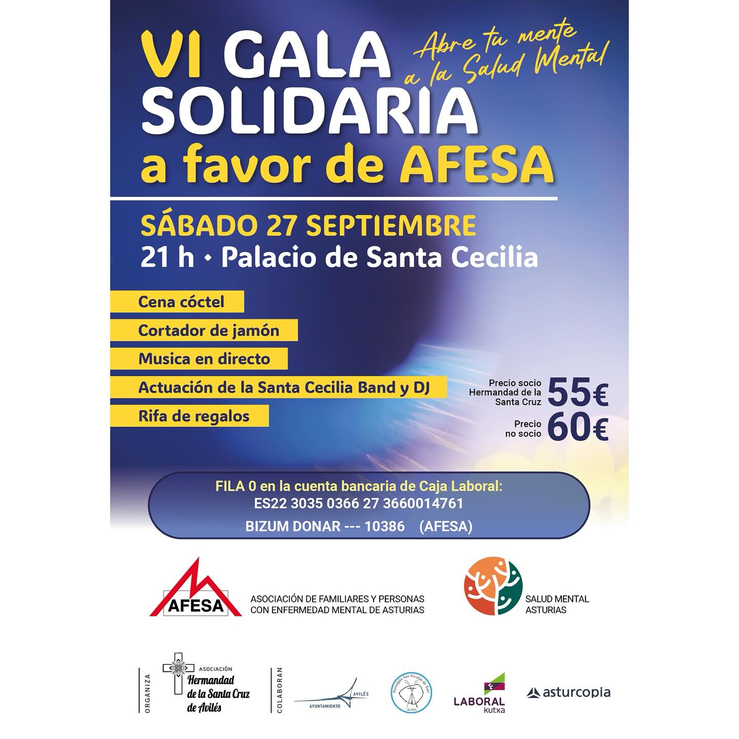 Gala Solidaria a favor de AFESA Oviedo