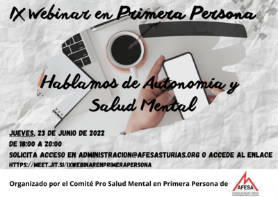 IX Webinar en Primera Persona